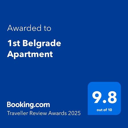 1St Belgrade Apartment Eksteriør bilde